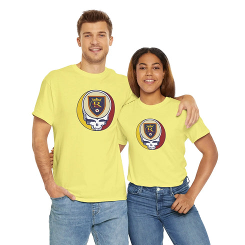 Real Salt Lake Grateful Dead T-Shirt - MLS Soccer StealieShop